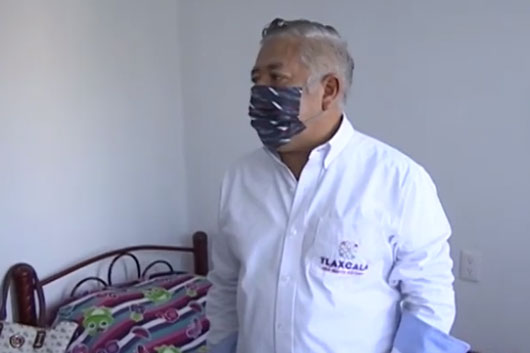 El Instituto Inmobiliario de Desarrollo Urbano y Vivienda de Tlaxcala entregó cuartos para enfermos renales y cuartos dormitorio