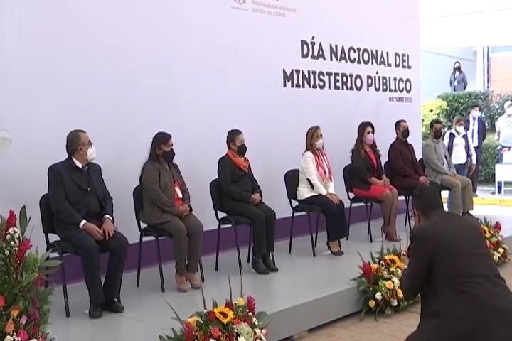 Encabeza Lorena Cuéllar conmemoración por el Día Nacional del Ministerio Público