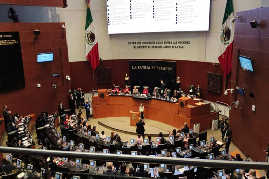 Participó niña impulsora de Tlaxcala en sesión solemne del Senado de la República