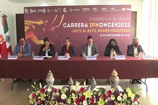 Autoridades presentan la carrera ‘IPNONCE K 2022′