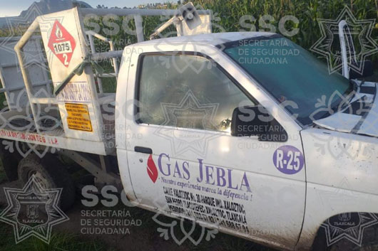 Asegura SSC unidades abandonadas en Coaxomulco y Xaloztoc