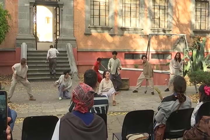 Se presenta la puesta en escena “El Mitote” en Tlaxcala