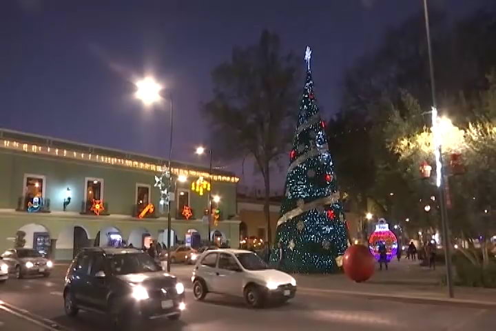 Llega la navidad al Centro Histórico de la capital