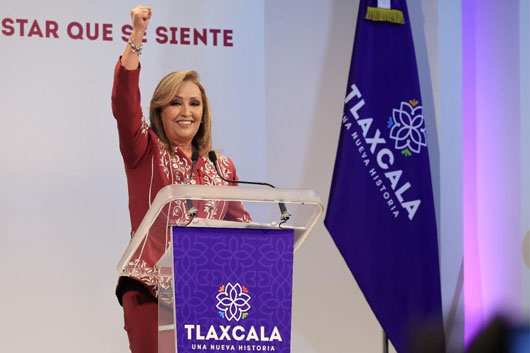 En Tlaxcala avanza y se consolida el bienestar del pueblo: Gobernadora Lorena Cuéllar