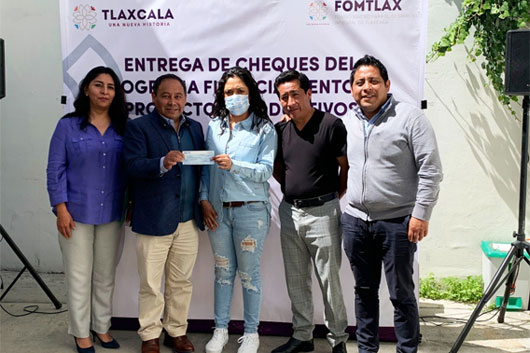 Entrega Fomtlax más de 3 mdp en financiamiento para proyectos productivos