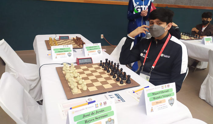 Ajedrez abrió participación de Tlaxcala en Juegos Nacionales Conade