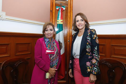 Reconoce exalcaldesa de Escobedo, Nuevo León, trabajo a favor de la mujer en Tlaxcala