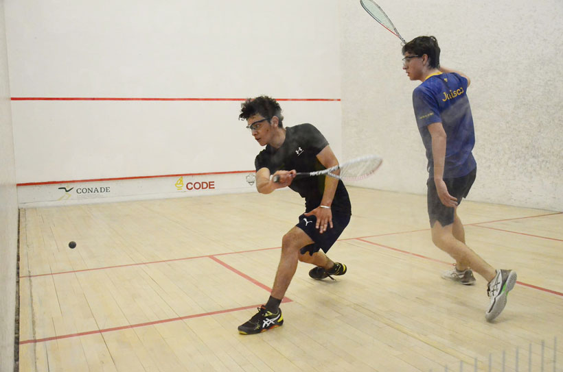 El squash da la primera medalla para Tlaxcala en Juegos Nacionales