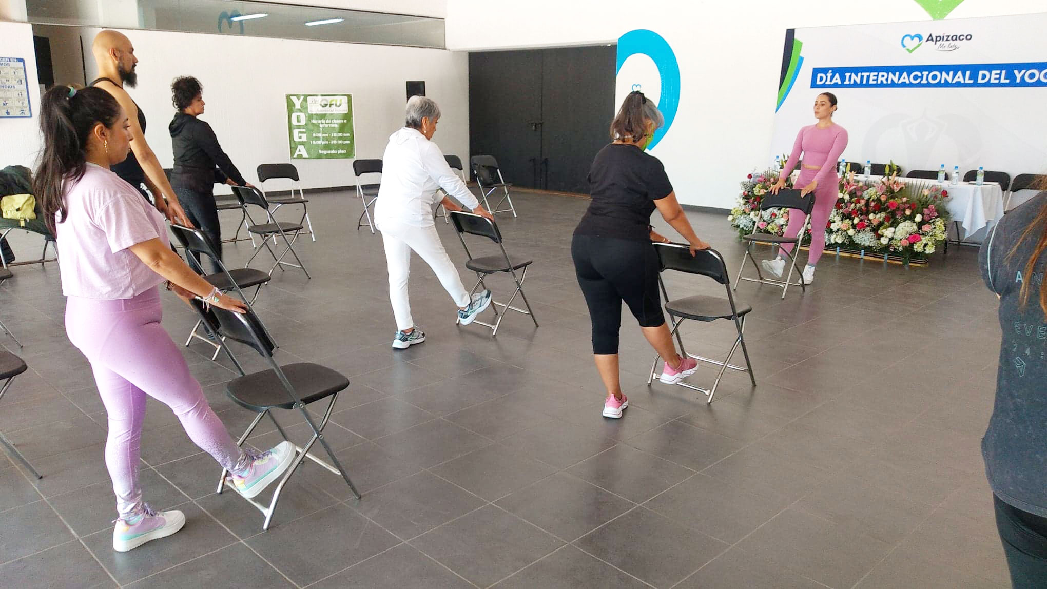 Se celebró el Día Internacional del Yoga