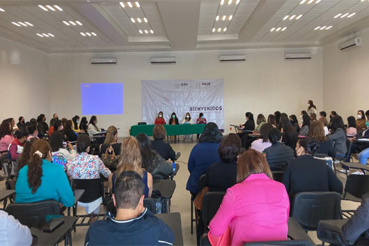 Imparten PGJE y CJM curso de “Prevención y sanción de la violencia política contra las mujeres”