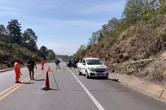 La Fiscalía General de Puebla atrajo casos de homicidio de dos personas sobre la carretera Tlaxco-Chignahuapan