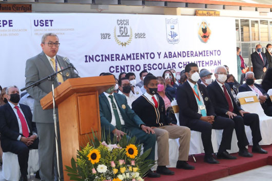 Cumple Centro Escolar Chiautempan 50 años de su fundación