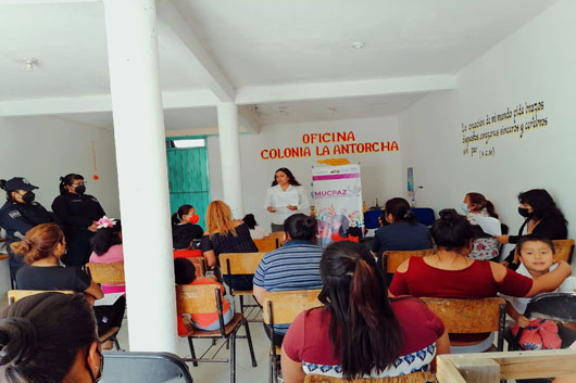 Mujeres son agentes de cambio y contribuyen a la construcción de la paz: CESESP