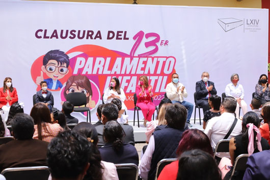 Escuchó gobernadora Lorena Cuéllar propuestas de diputados infantiles