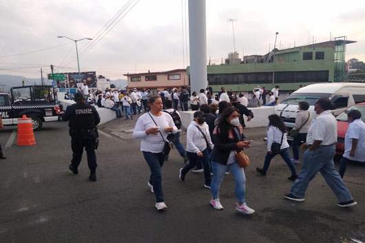 La SSC despliega operativo de seguridad en celebración del día del trabajo.