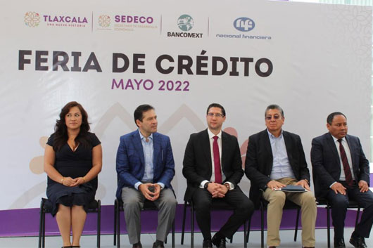 Sedeco lleva a cabo la Feria de Crédito Tlaxcala 2022