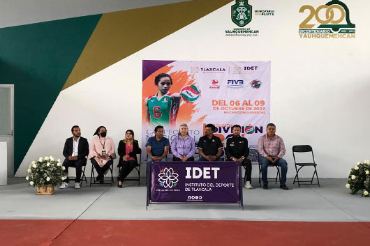 Tlaxcala es sede del Campeonato Nacional de Clubes de Voleibol de Segunda División