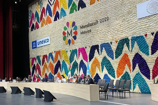 Huamantla presente con su arte en el Mondiacult 2022