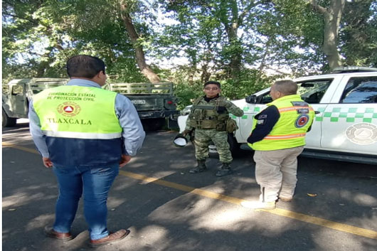 Evacua CEPC a 30 Familias por fuga de gas en Natívitas