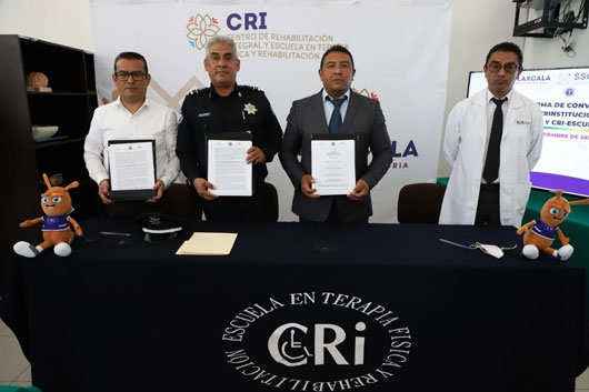 Acuerda SSC y CRI colaborar a favor de las personas privadas de su libertad