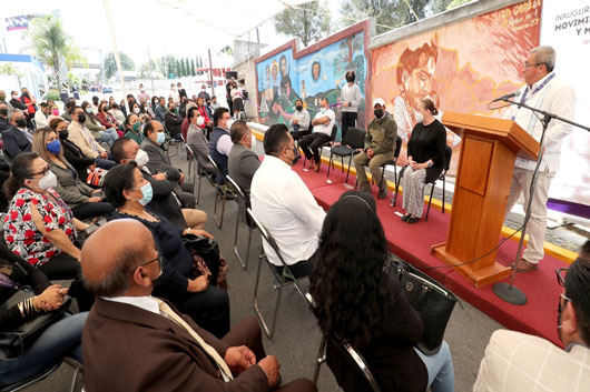 Inauguran murales “Movimientos Sociales y Magisterio” en la SEPE-USET