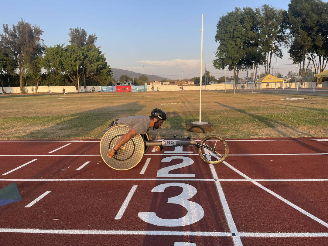 Fernando Sánchez participa en el Grand Prix de Para Atletismo