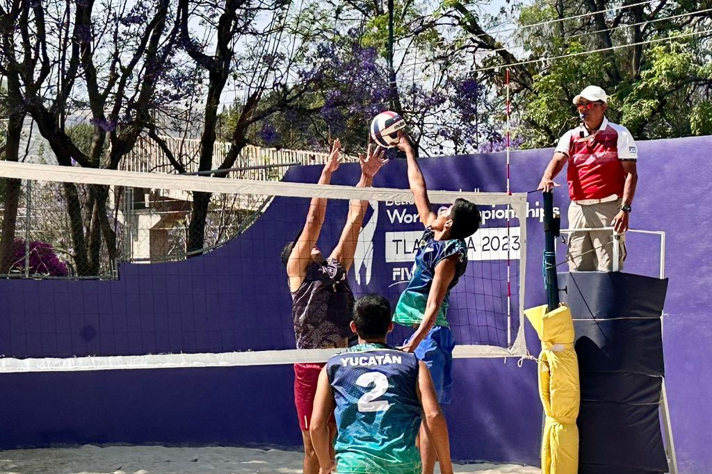 Cumplió Tlaxcala como anfitrión del Macro Regional de Voleibol de Playa