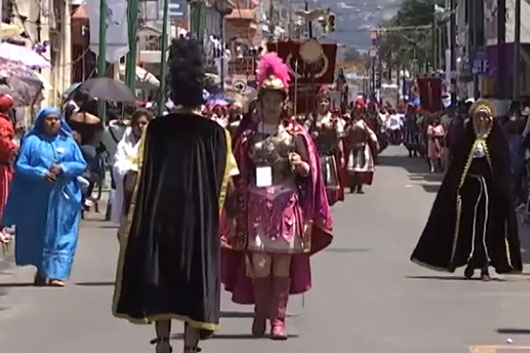 Preparan en Chiautempan viacruscis del viernes santo