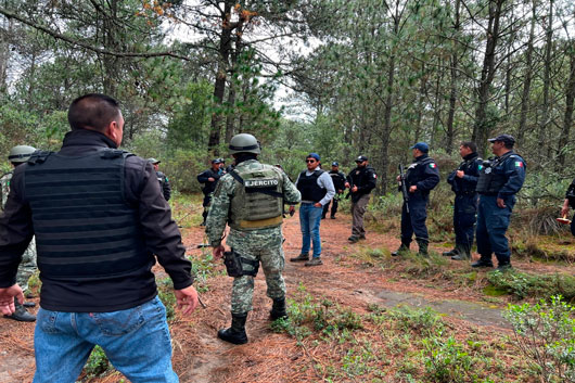 Autoridades Federales y Estatales realizan operativo de inspección y vigilancia en la malinche