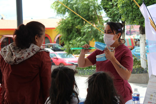 Realizan jornada por tu salud en Nativitas para prevenir enfermedades