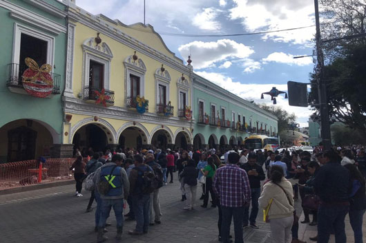 Saldo blanco en Tlaxcala por sismo de magnitud de 5.7 con epicentro en Puebla