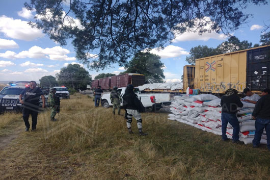 Coordinación permite frustrar robo al tren, en Atlangatepec