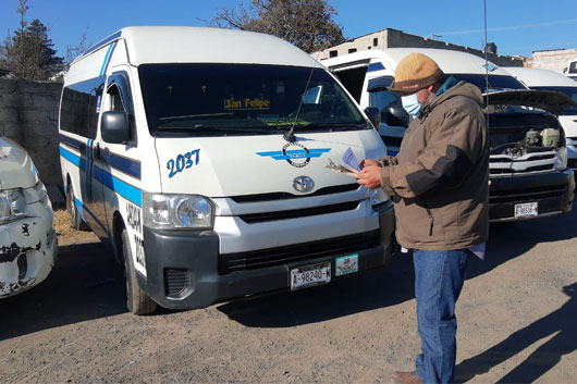 Trabaja la SMyT en proyecto de renovación vehicular para transporte público