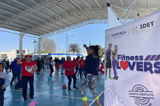 Se activa la población con “Fitness Lovers” en Tepetitla de Lardizábal