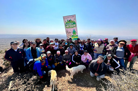 Inicia IDET actividad de senderismo con el programa “Naturaleza Activa”