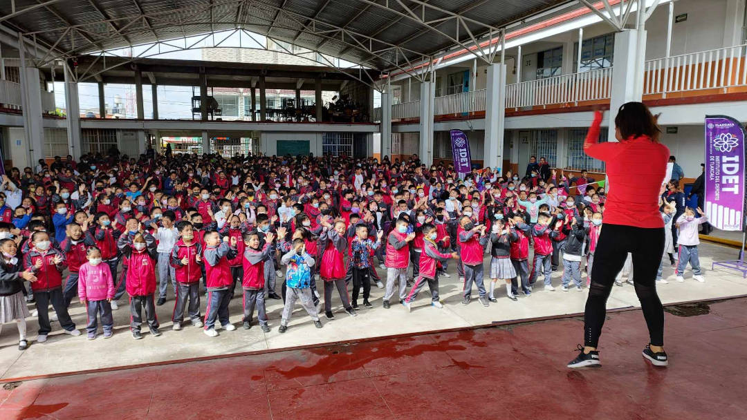 Hubo activación día naranja en Tlaltelulco