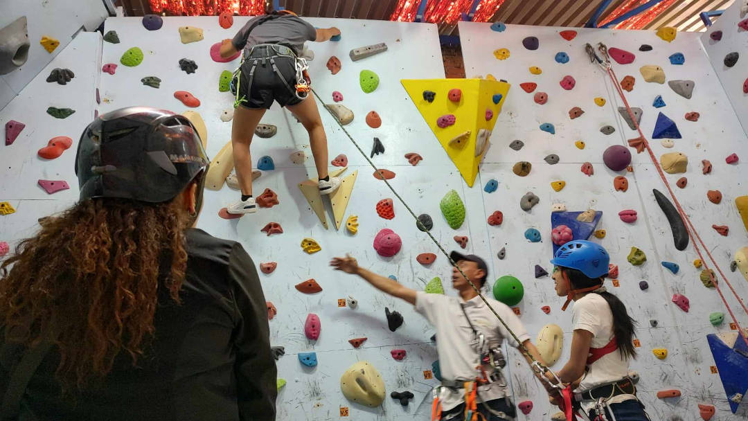 Se realiza curso de escalada en Tlaxcala