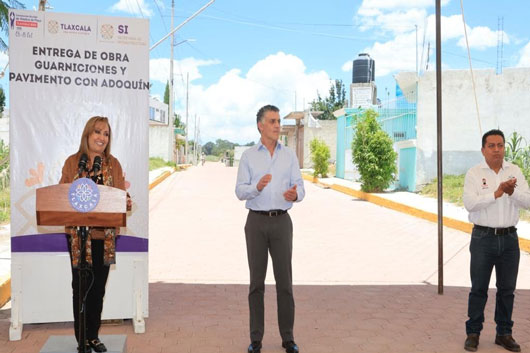 Entrega gobernadora obras de mantenimiento de vialidades y carreteras del estado