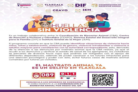 Inició CBA el programa “Huellas sin Violencia”