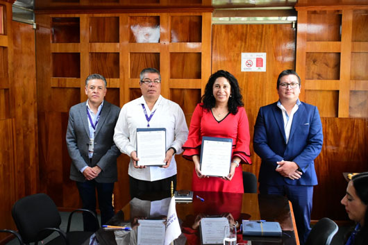 Firman CECYTE y TECNM campus Apizaco convenio de colaboración