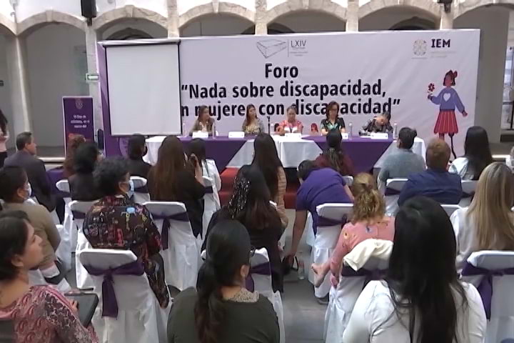 Desarrolló IEM el Foro “Nada sobre discapacidad, sin mujeres con discapacidad”