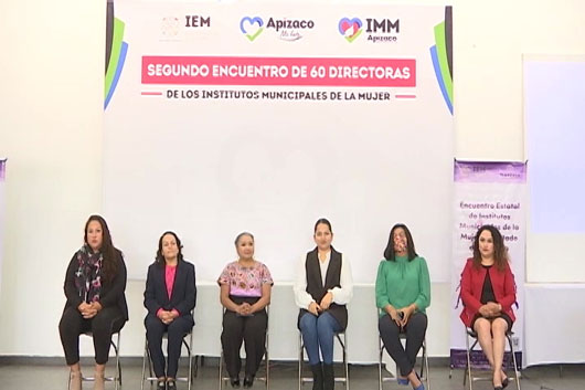 Realizan en Apizaco el Segundo Encuentro de directoras de los instituto municipales de la mujer