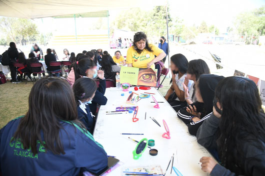 Llega tercera jornada “Tlaxcala lee a las mujeres” a Santa María Texcalac