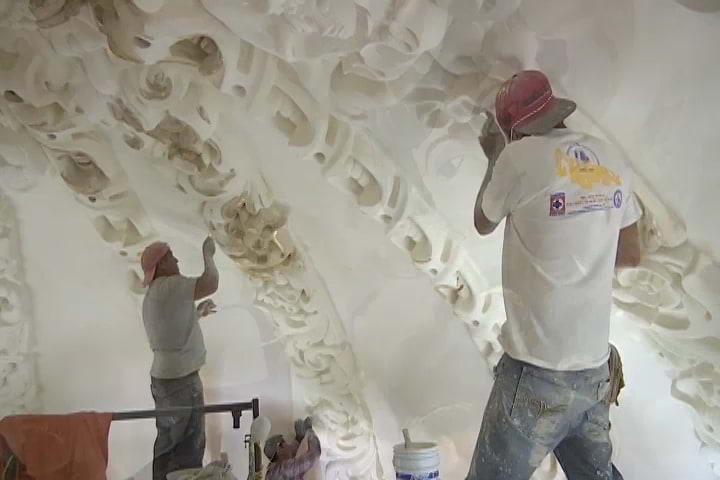 Continúan los trabajos de restauración en el ex convento de Tepeyanco