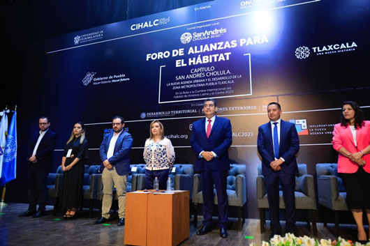 Participó Gobernadora en el foro alianzas para el hábitat