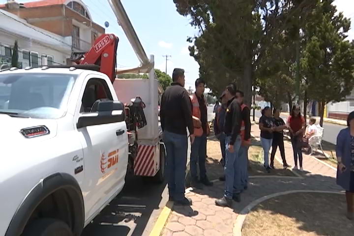 Instalan cámara de video-vigilancia en la colonia ferrocarrilera de Apizaco