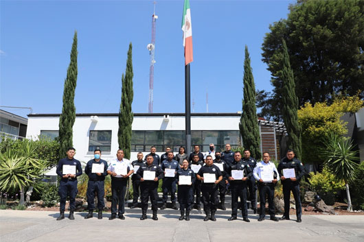 Reconoce SSC a policías estatales por su desempeño