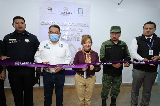 Inauguró Gobernadora dos centros de control y comando vinculados al C5I