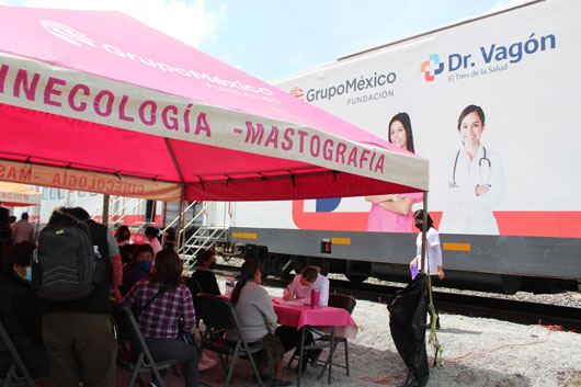 Llega a Huamantla “El Tren de la Salud” con servicios médicos gratuitos