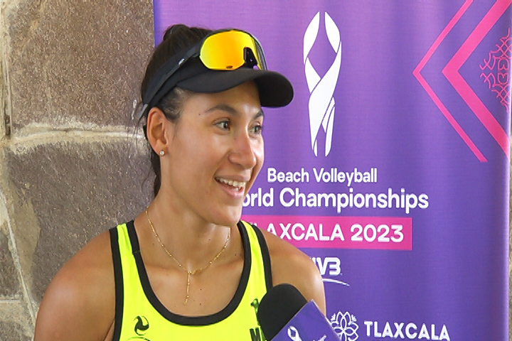 Atenas Gutiérrez regresa a Tlaxcala para participar en el Campeonato Mundial de Voleibol